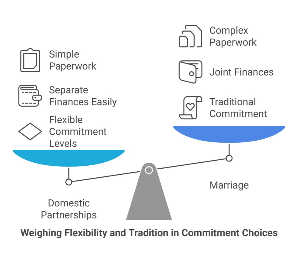 Pros and Cons: Domestic Partnership vs. Marriage